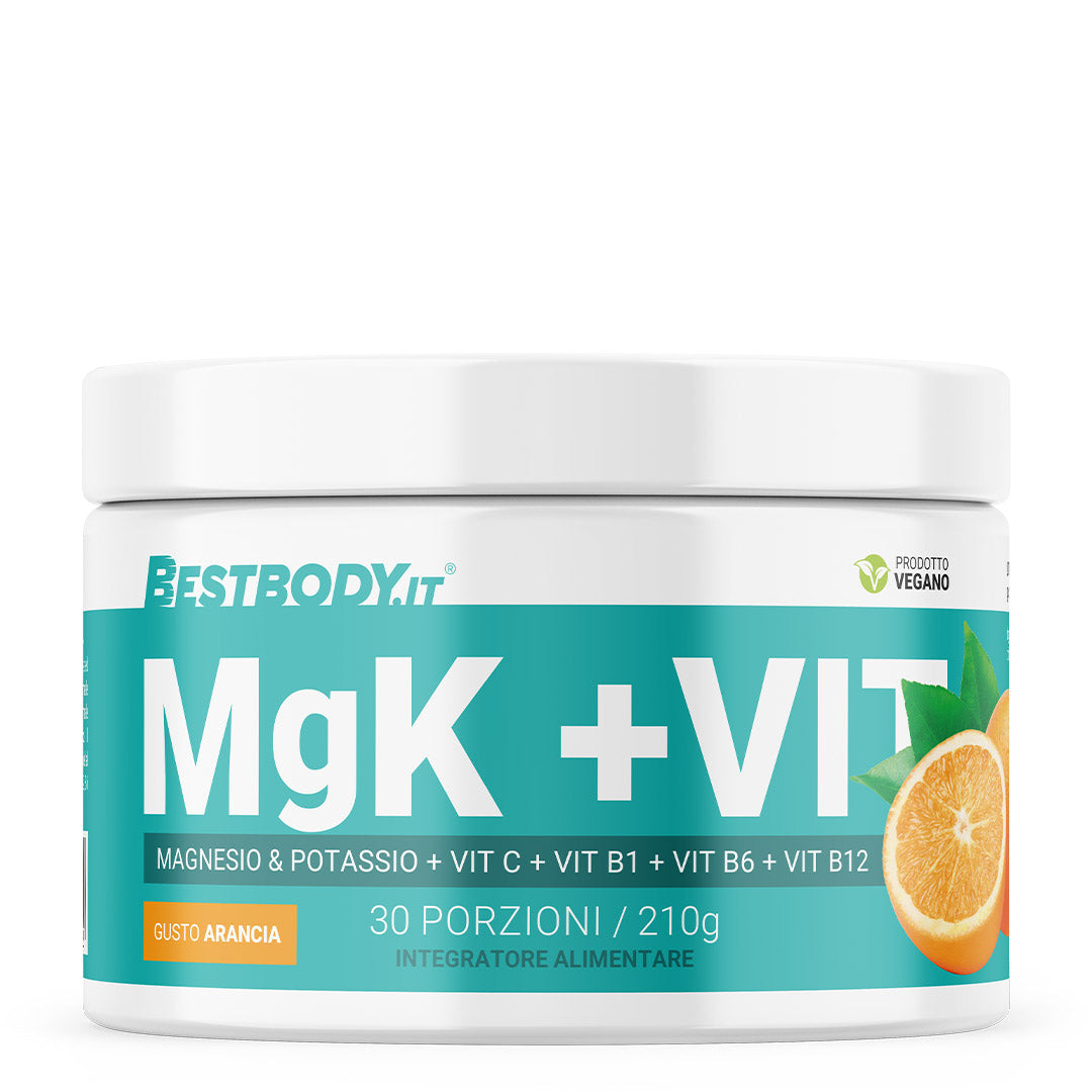 Best Body MgK +Vit Integratore Magnesio Arancia 210g