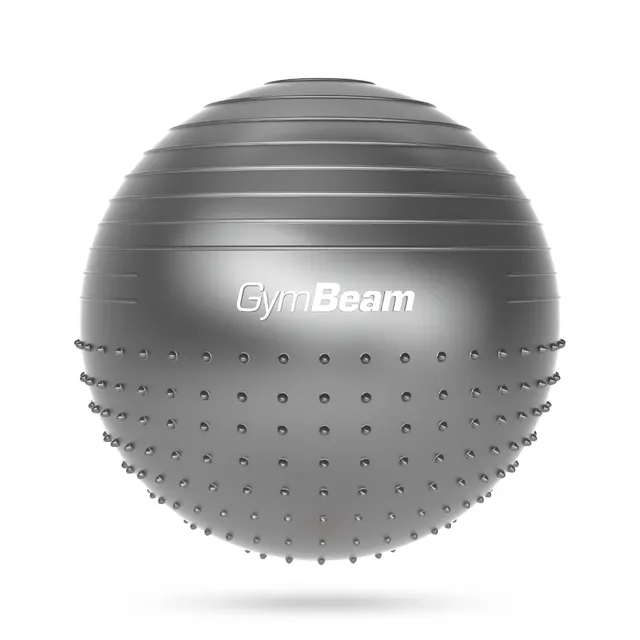 GymBeam Massage FitBall palla fitness 65 cm anti-burst pompa