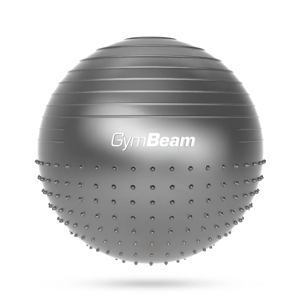 GymBeam Massage FitBall palla fitness 65 cm anti-burst pompa