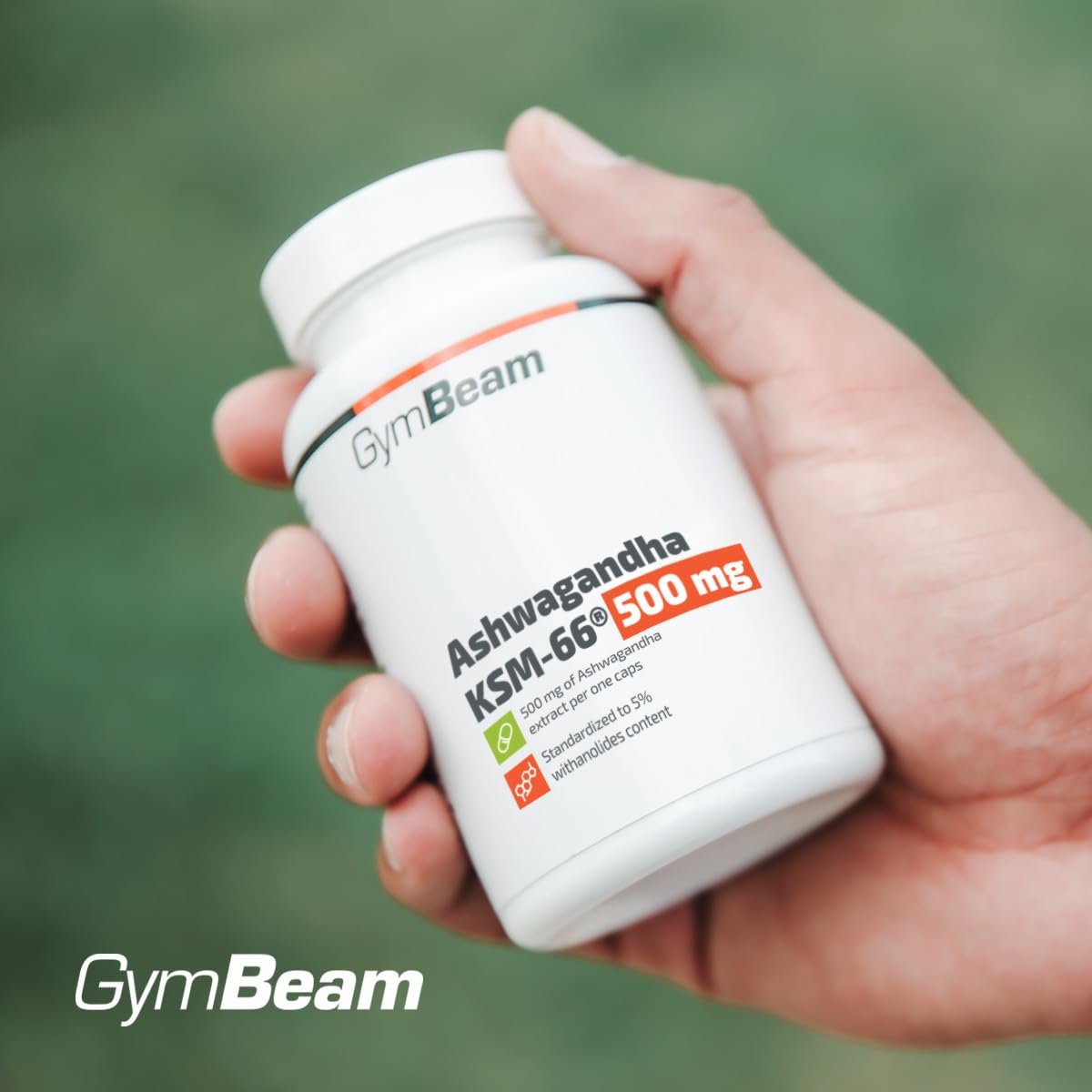 GymBeam Ashwagandha KSM-66 500 mg Capsule Stress