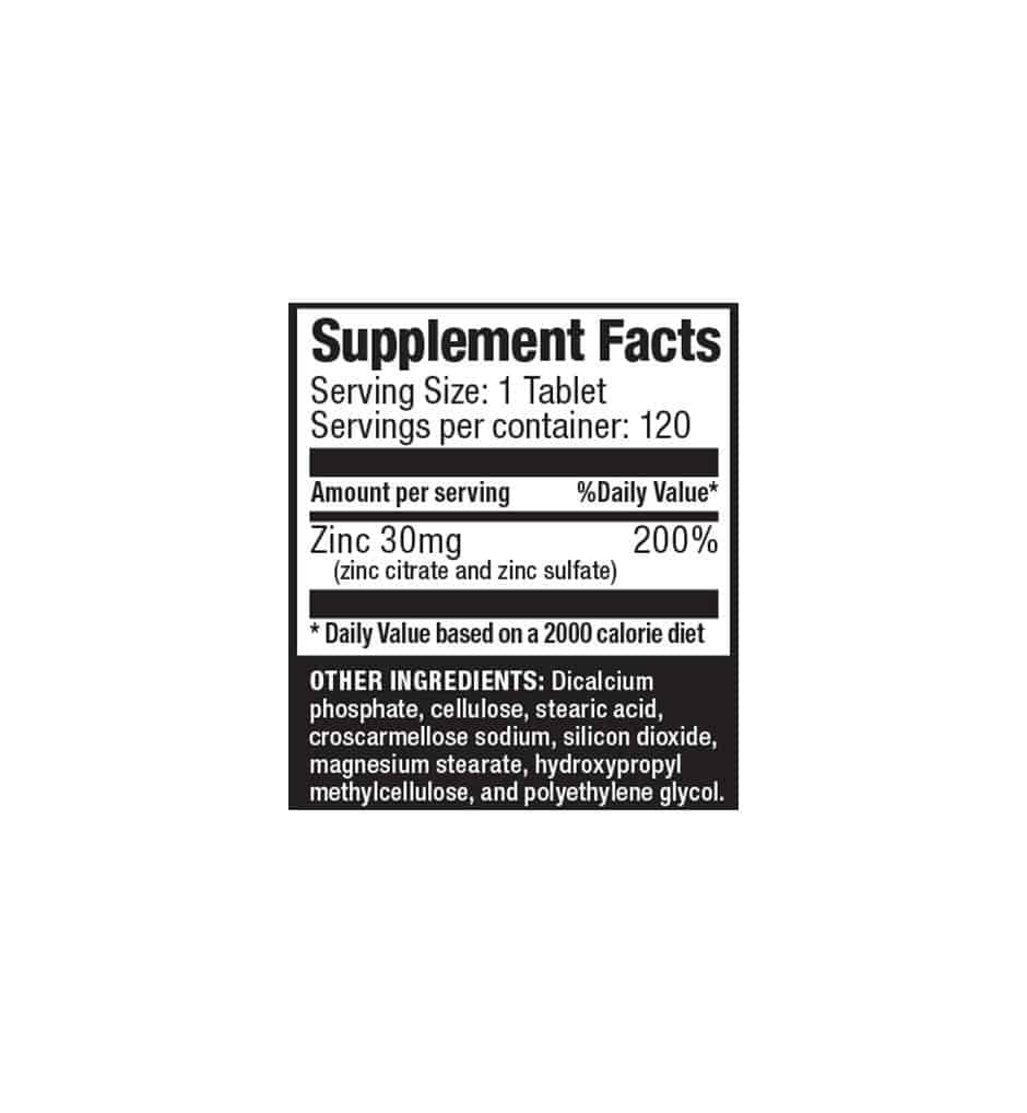Ultimate Nutrition Health Wellness Zinco Integratore Difese