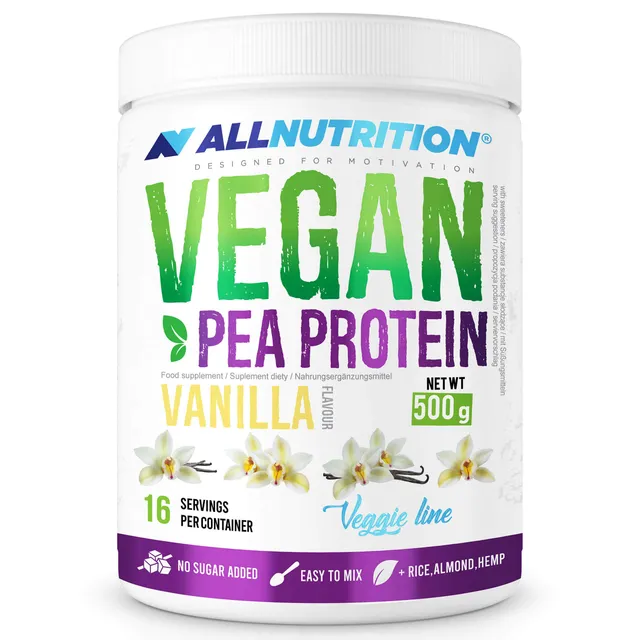 AllNutrition Pea Protein Vaniglia 500g Vegane