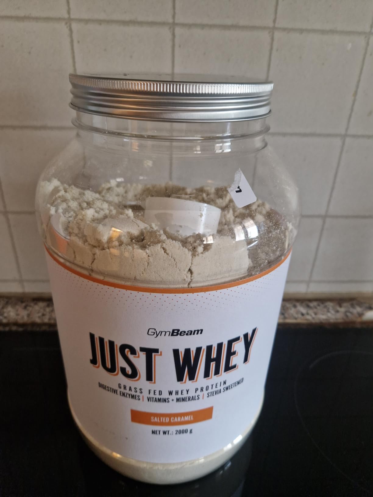 GymBeam Proteine Just Whey 1000 g Caramello Salato 22,4 g