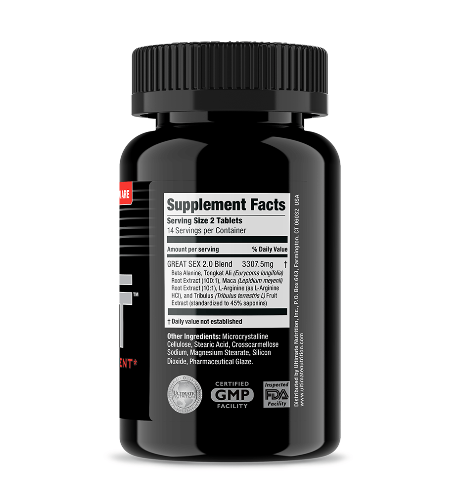 Ultimate Nutrition Up All Night capsule uomo testosterone