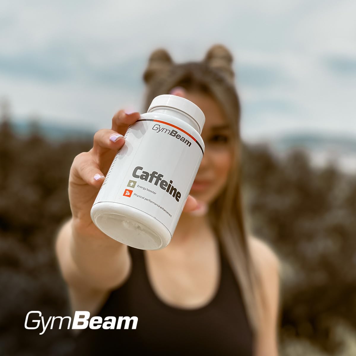 GymBeam Caffeina Integratore Compresse 90 pz Pre-Workout