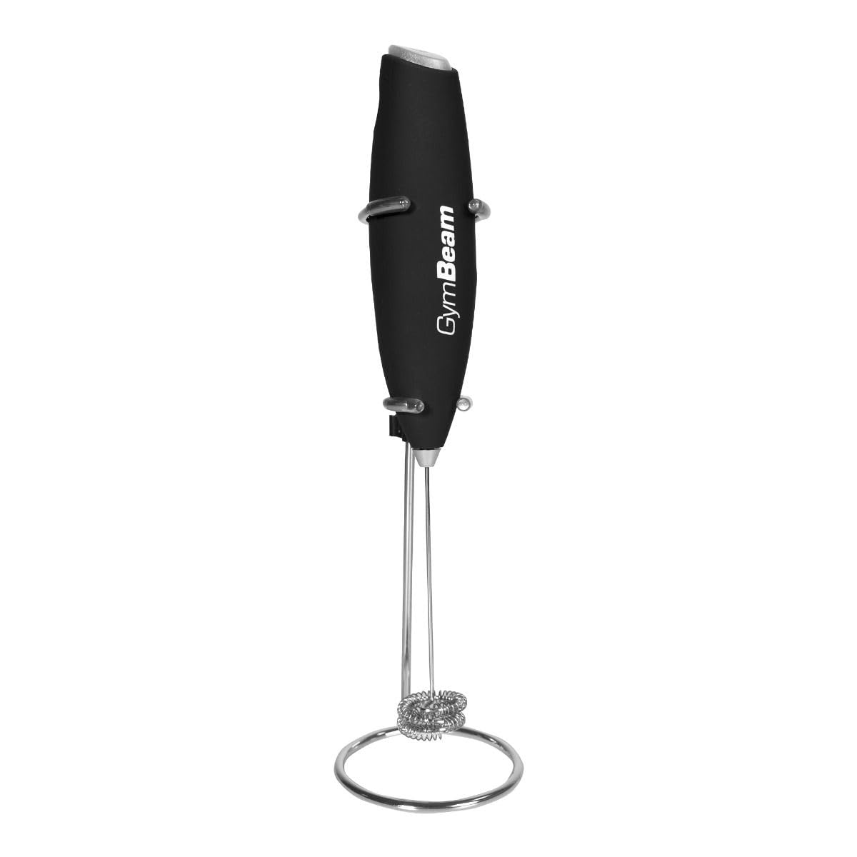 GymBeam Montalatte Portatile frullino latte con supporto schiuma cremosa