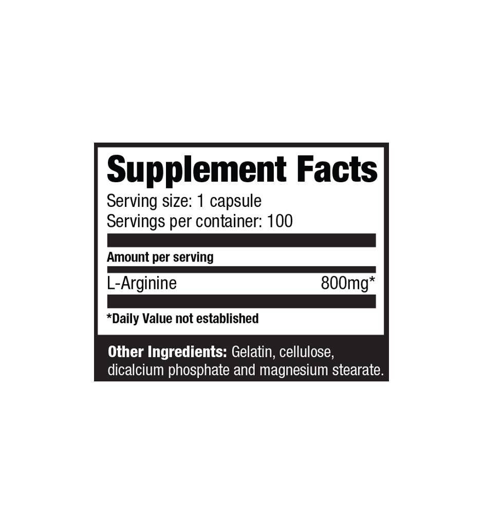 Ultimate Nutrition Performance Arginine Pyroglutamate Lysine compresse