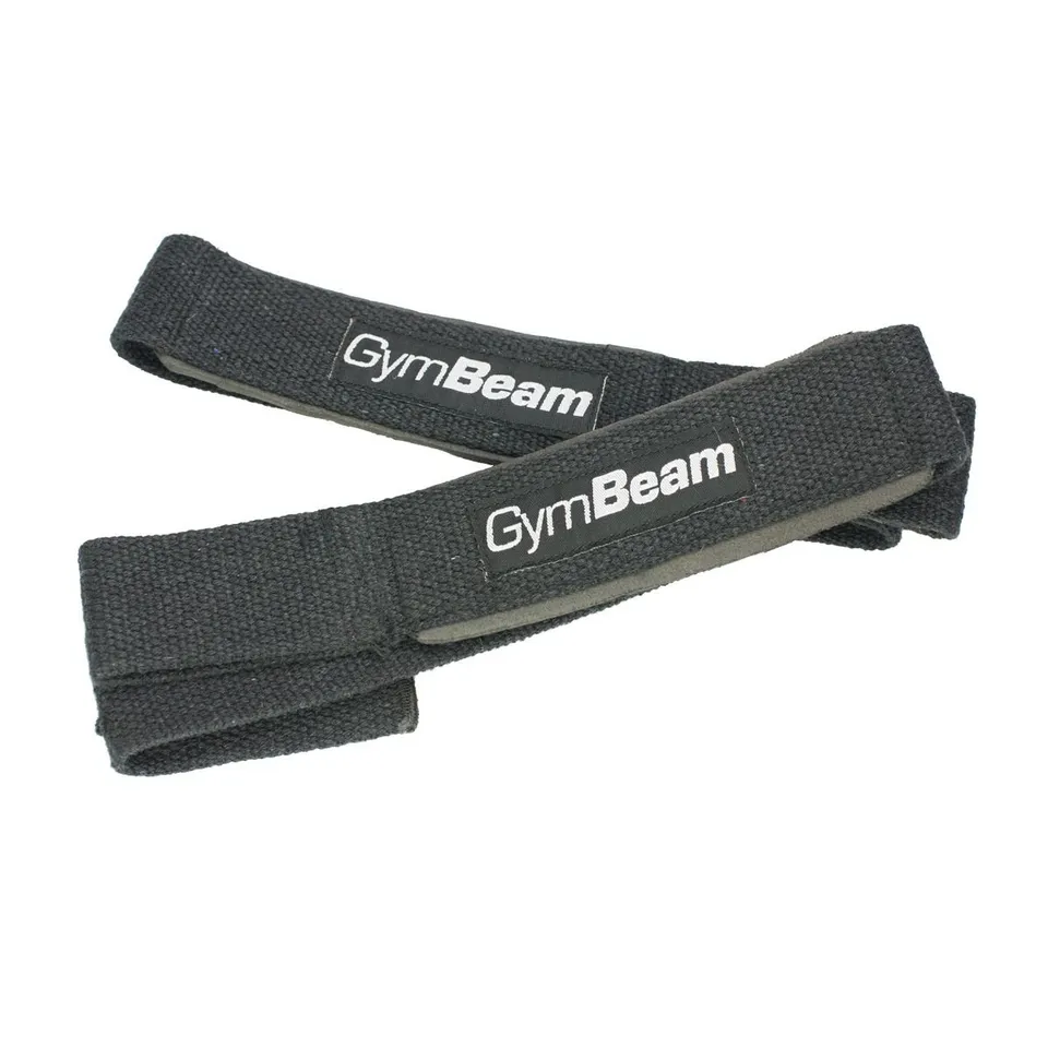 GymBeam Straps Cinghie Sollevamento cotone antiscivolo 1 paio