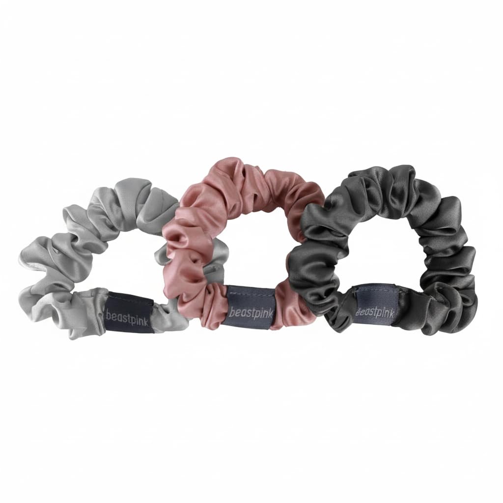 GymBeam Accessori Set 3 Elastici Capelli Raso antirottura