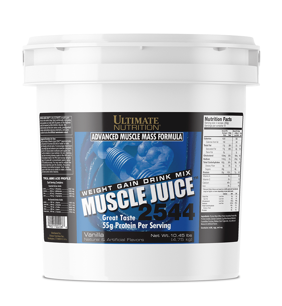 Ultimate Nutrition Muscle Juice 2544 gainer vaniglia 2,25 kg