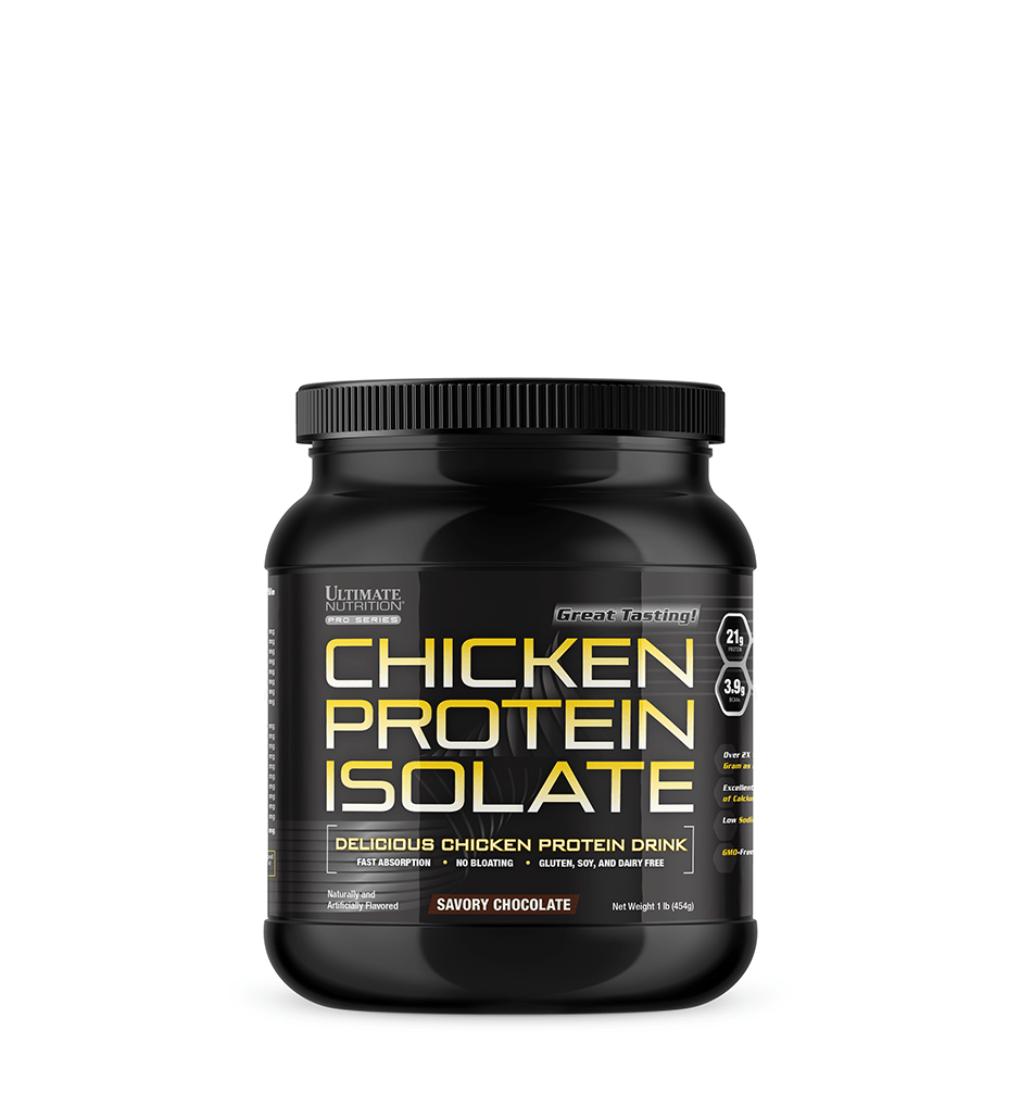 Ultimate Nutrition Chicken Protein Isolate proteine cioccolato 21g