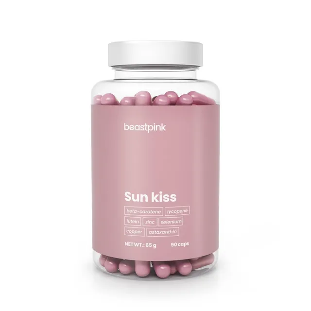 GymBeam Sun Kiss integratore pelle 90 cps zinco