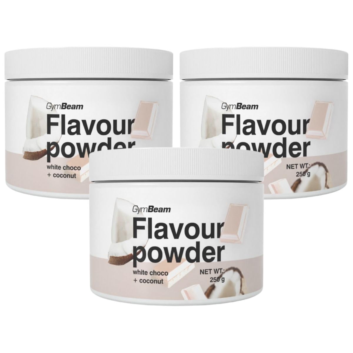 GymBeam Flavour Powder 250g Banana Choco Chips