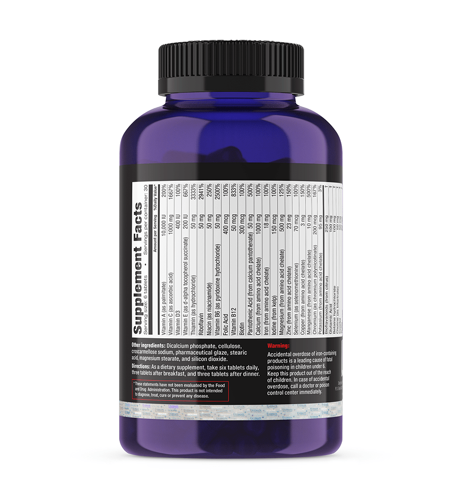 Ultimate Nutrition Daily Complete Formula multivitaminico 23 vitamine e minerali