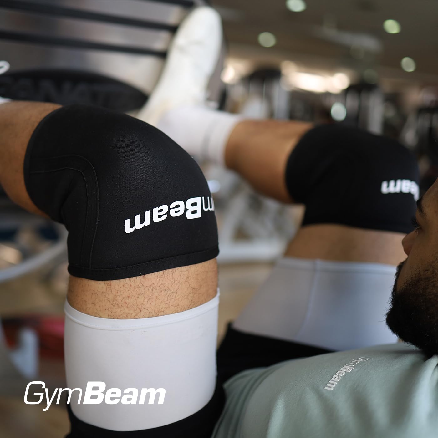 GymBeam Conquer Ginocchiere Neoprene Crossfit Confezione da 2