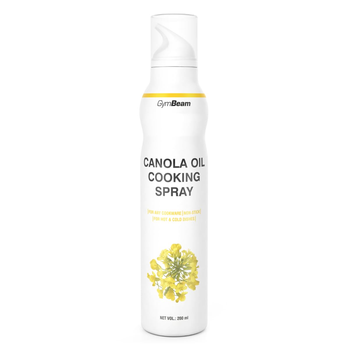 GymBeam Olio di Canola Spray 200 ml grassi insaturi