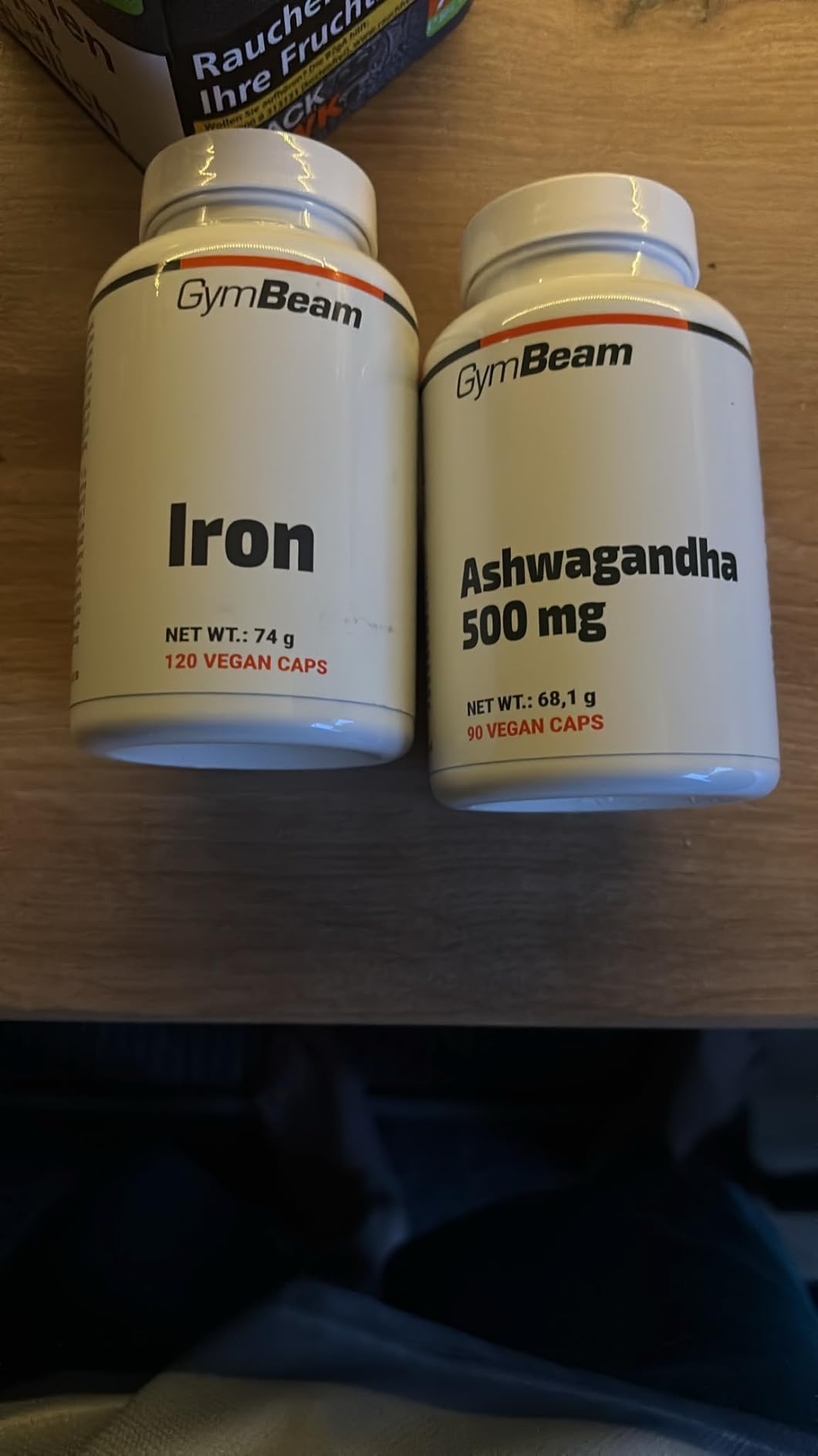 GymBeam Ferro Vegano Capsule Integratore Energia