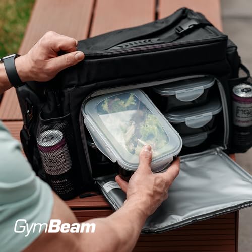 GymBeam Fit Prep Borsa Termica 27,5 L + 6 Contenitori