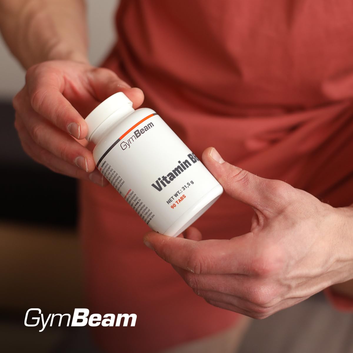 GymBeam Vitamina B6 90 Compresse Integratore Piridossina Fatica