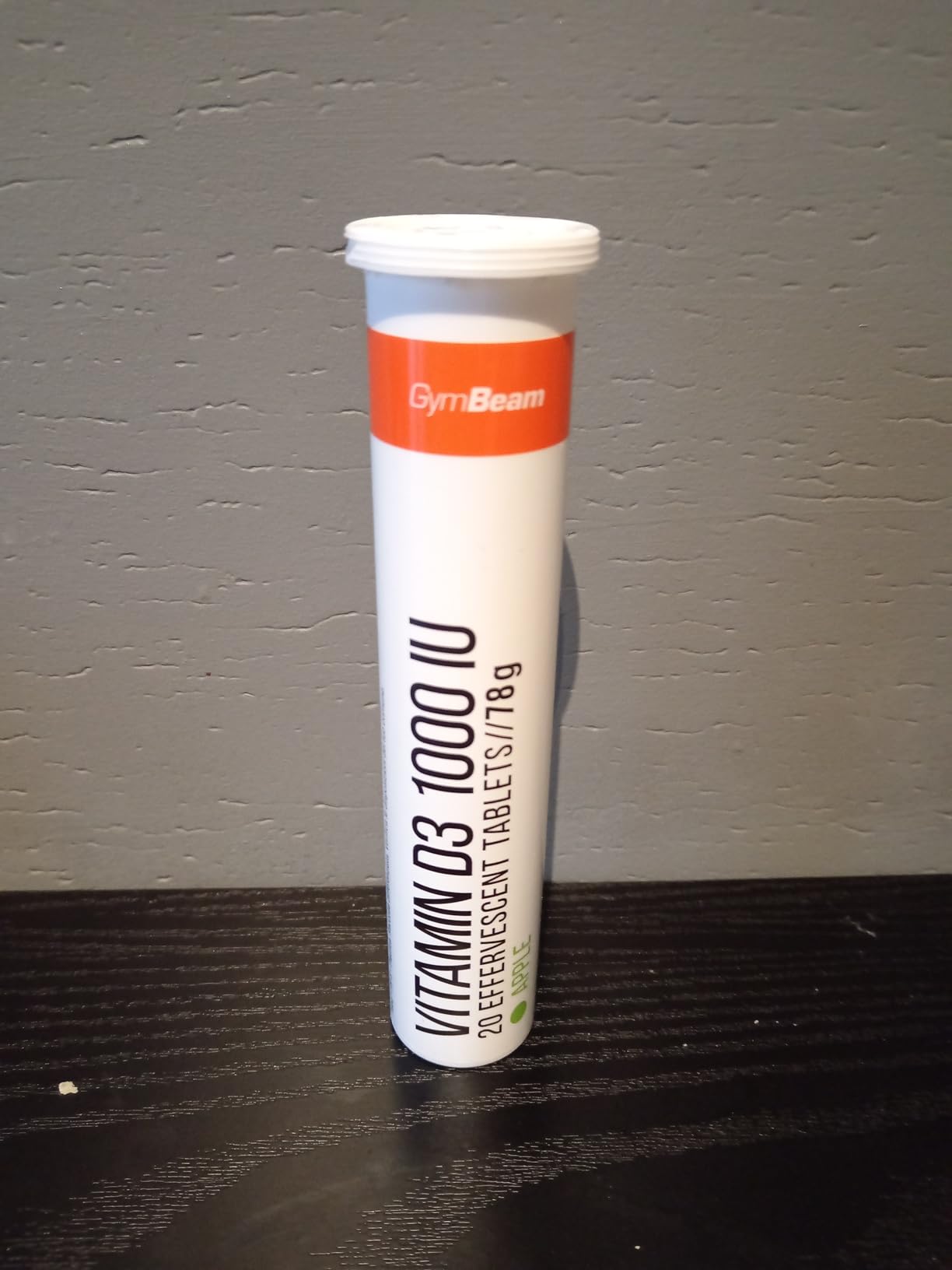 GymBeam Vitamina D3 Effervescente 1000 UI Compresse 20 Pezzi
