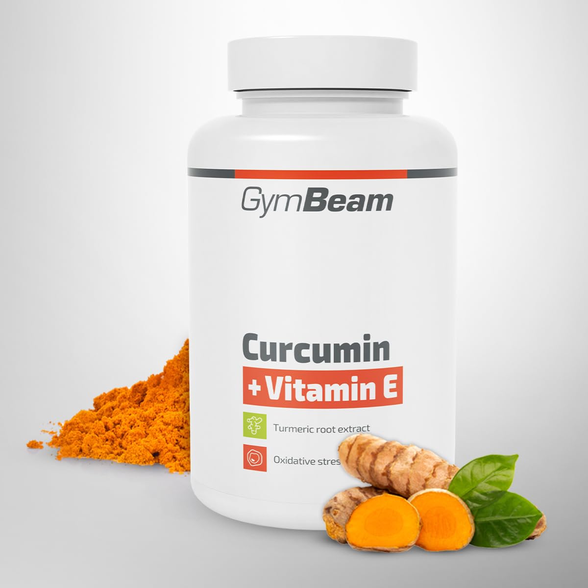 GymBeam Curcumina Vitamina E 90 Capsule Vegane