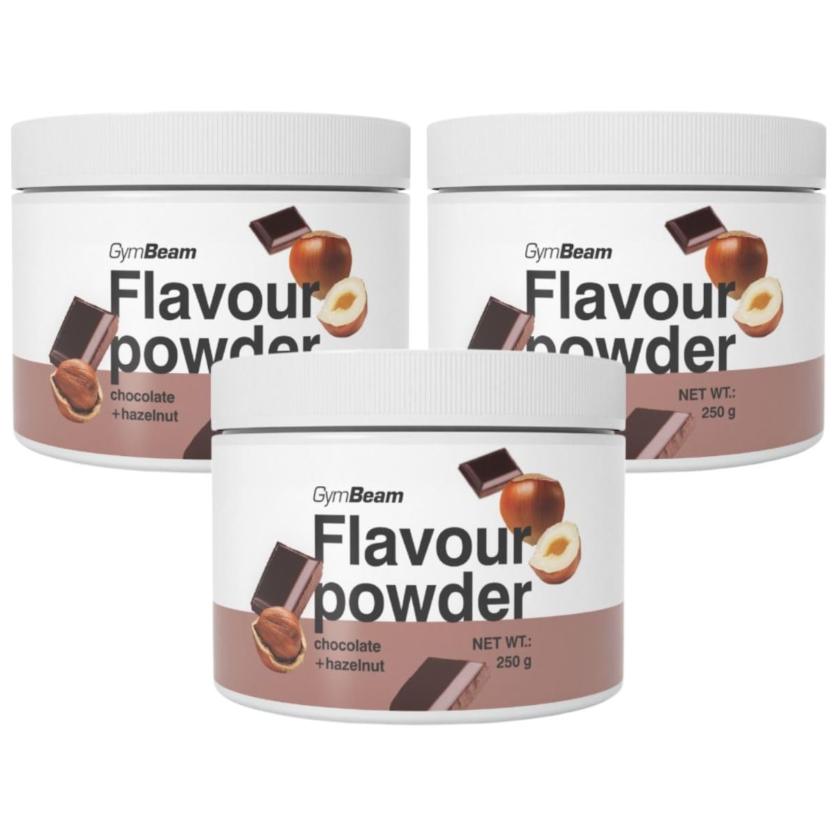 GymBeam Flavour Powder 250g Banana Choco Chips