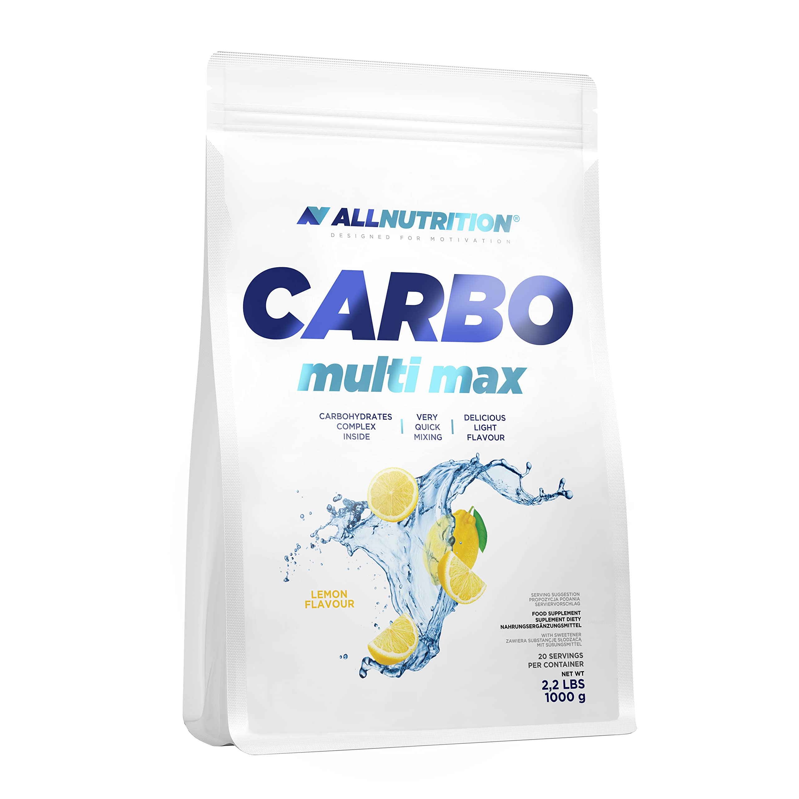 AllNutrition Carbo Multi Max Carboidrati 1000 g Limone