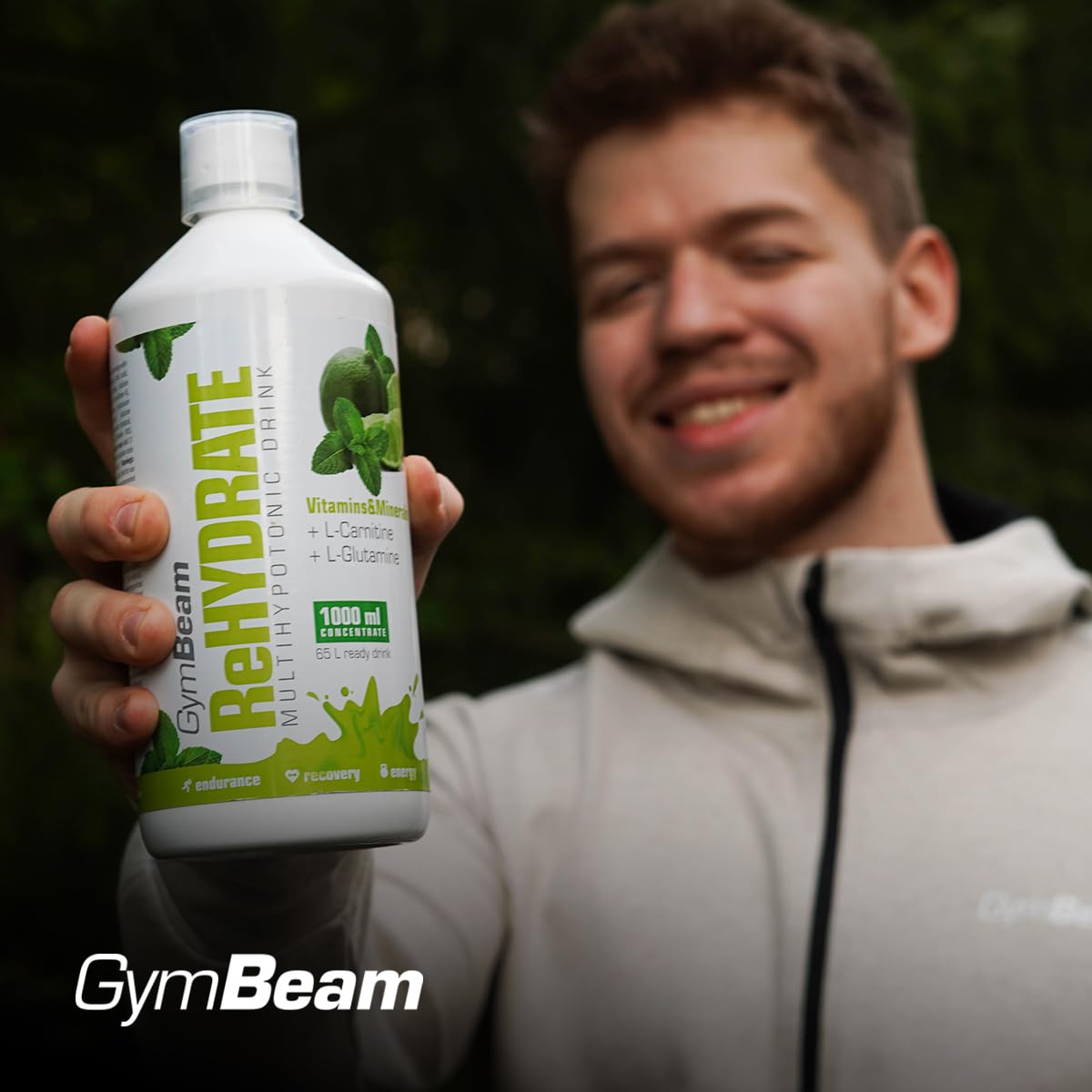 GymBeam ReHydrate Bevanda Ipotonica 1000ml Forestfruit Vitamine