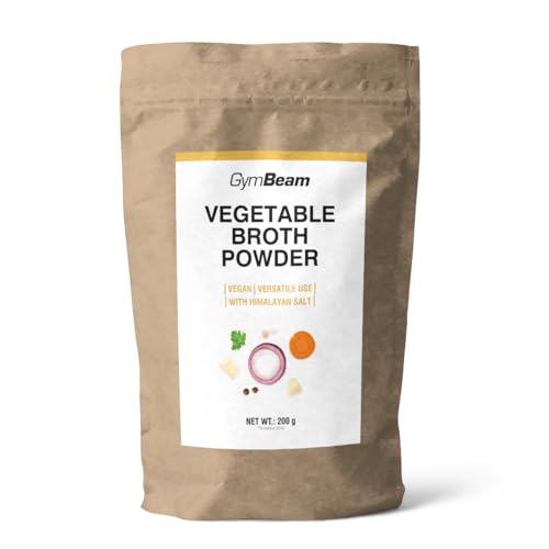 GymBeam Brodo Vegetale Granulare Vegano Senza Glutine Erbe