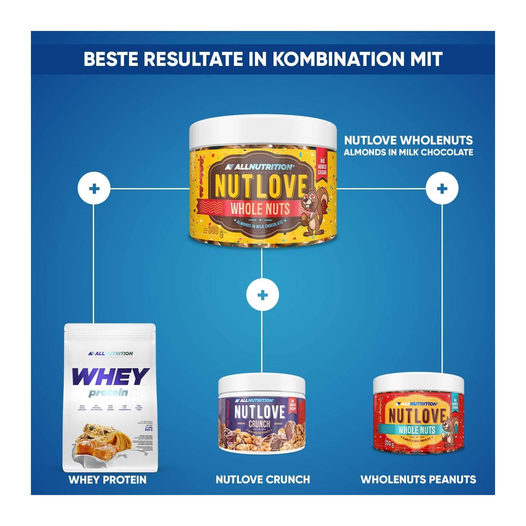 AllNutrition Nutlove Mandorle Cioccolato Cannella 300g