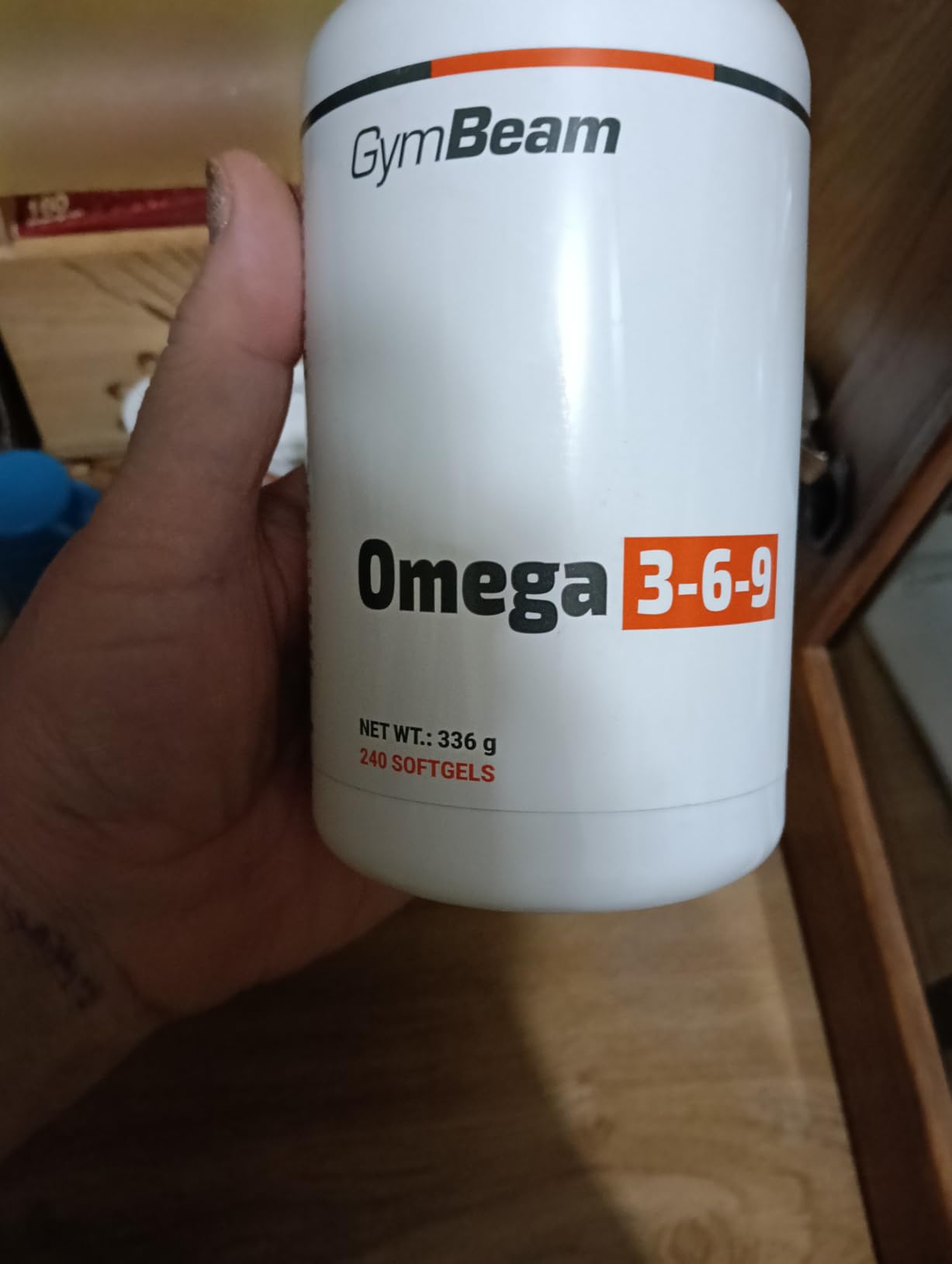 GymBeam Grassi Sani Omega 3-6-9 120 cps EPA DHA