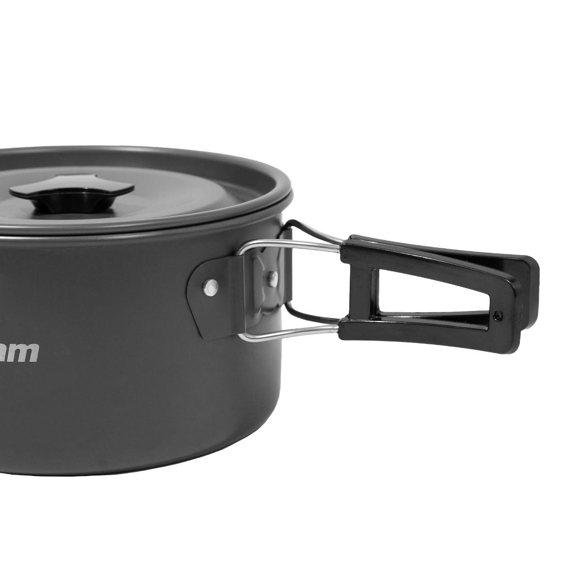 GymBeam Set Pentole Campeggio alluminio 3 pezzi