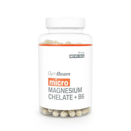 GymBeam Minerali Magnesio Chelato B6 90 Capsule Rilascio Graduale