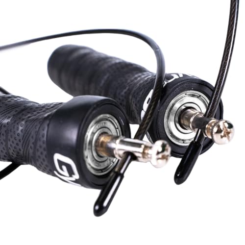 GymBeam Corda Saltare Onyx Pesi Rimovibili 160g Acciaio