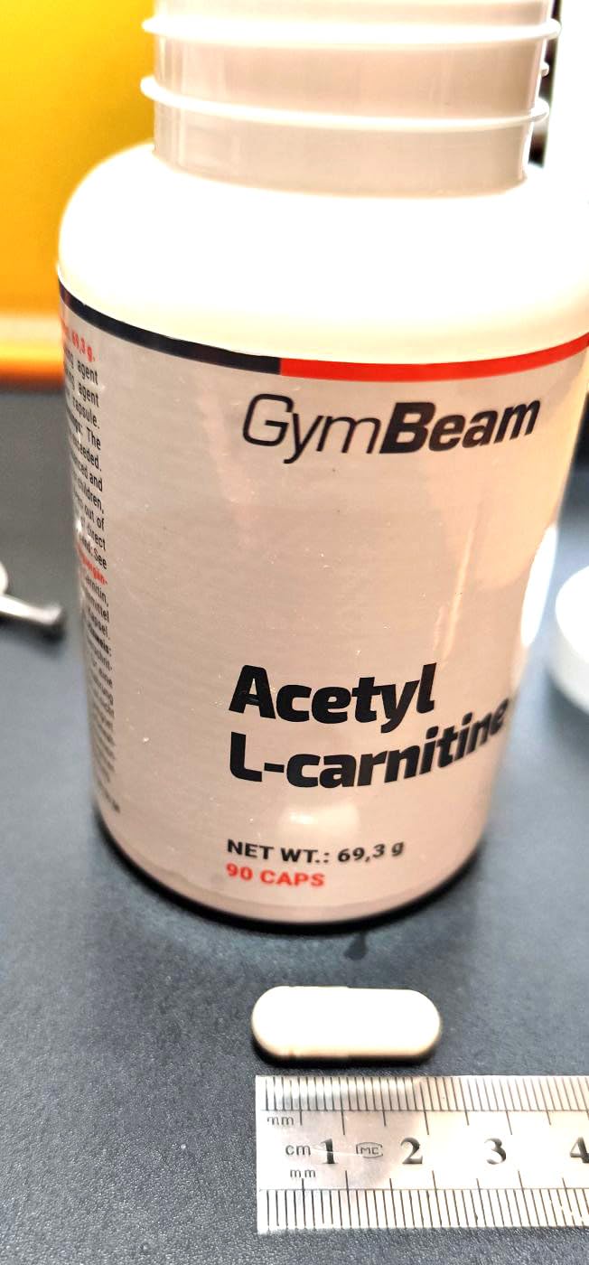 GymBeam Bruciagrassi Acetil L-Carnitina 500 mg Capsule Vegane