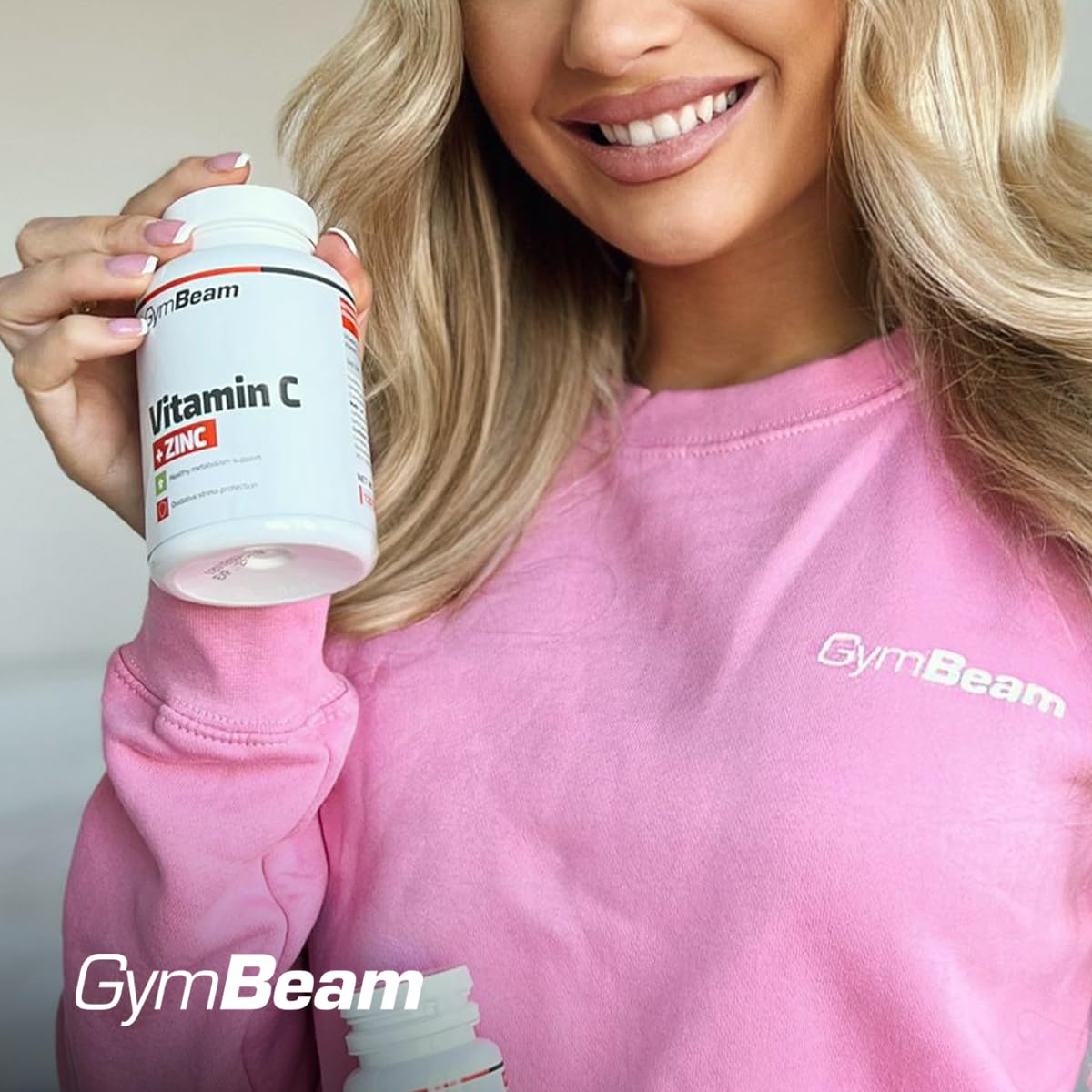 GymBeam Vitamina C + Zinco 120 Compresse Antiossidante