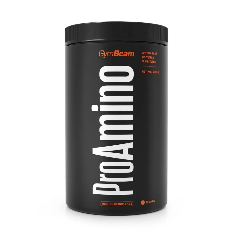 GymBeam ProAmino EAA Polvere BCAA Arancia 390 g