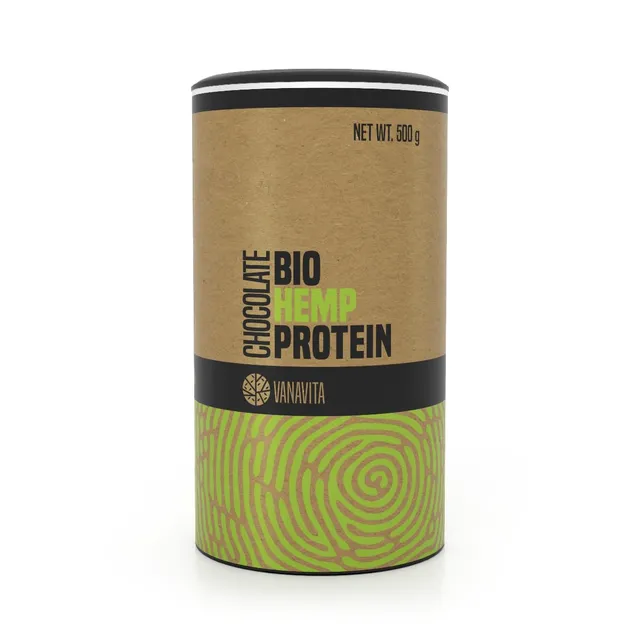 GymBeam Proteine Canapa BIO Cioccolato 500 g Vegane
