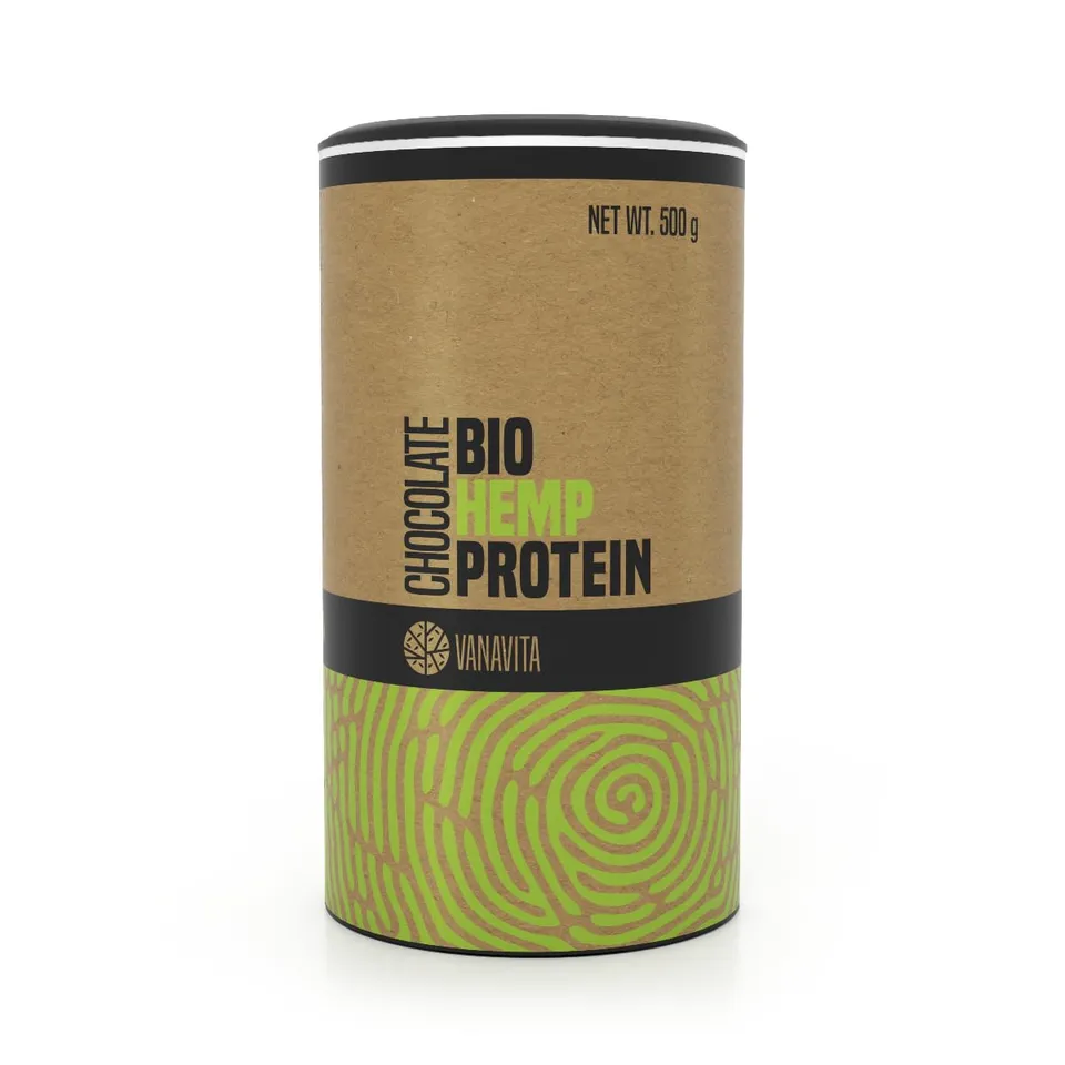 GymBeam Proteine Canapa BIO Cioccolato 500 g Vegane