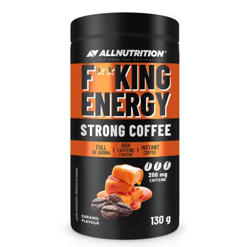 AllNutrition FitKing Energy Strong Caffè Istantaneo Caramello 130g