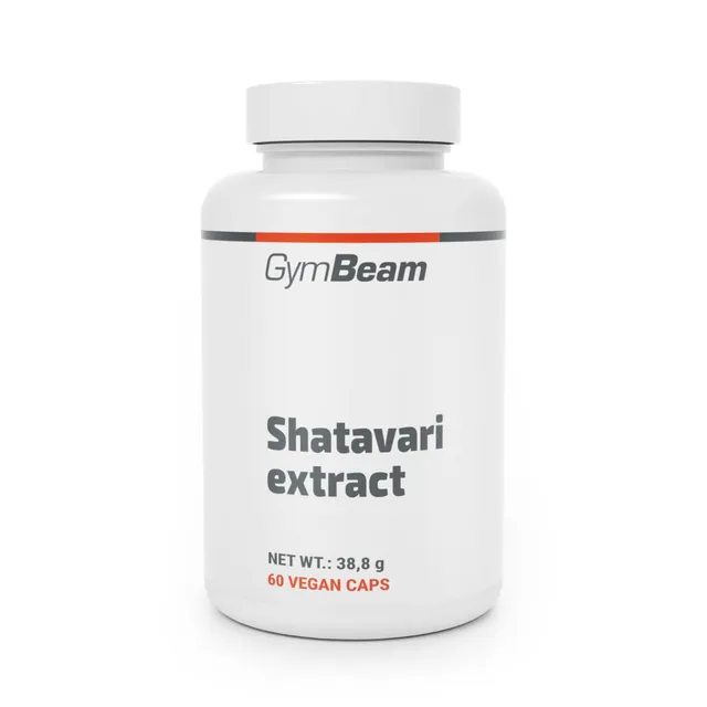 GymBeam Shatavari 60 cps capsule vegane digestione 20% saponine