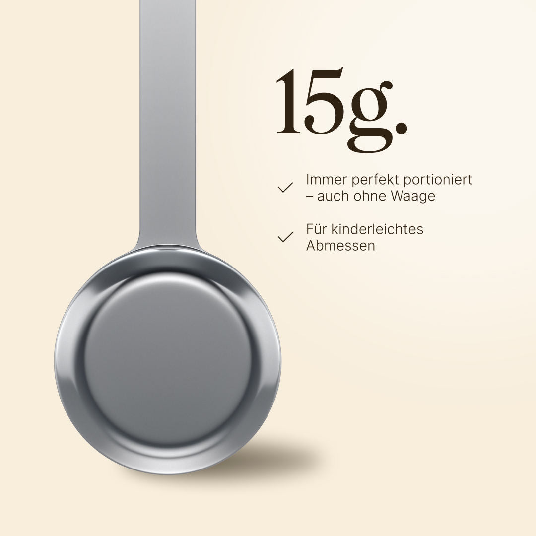 Vetain Zubehör Edelstahl-Scoop misurino acciaio inox logo