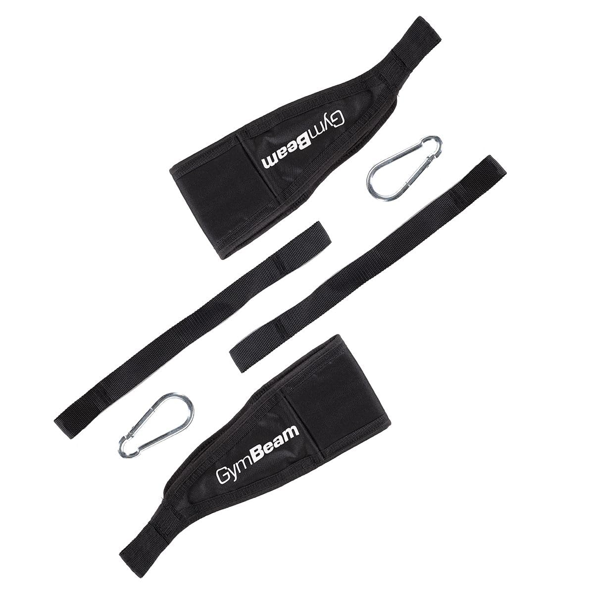 GymBeam AB Sling Straps Cinghie Addominali con Moschettoni e Sacca