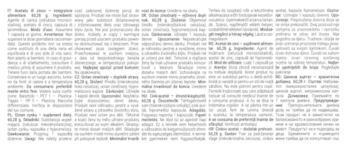 GymBeam Acetato di Zinco capsule 90 cps sistema immunitario