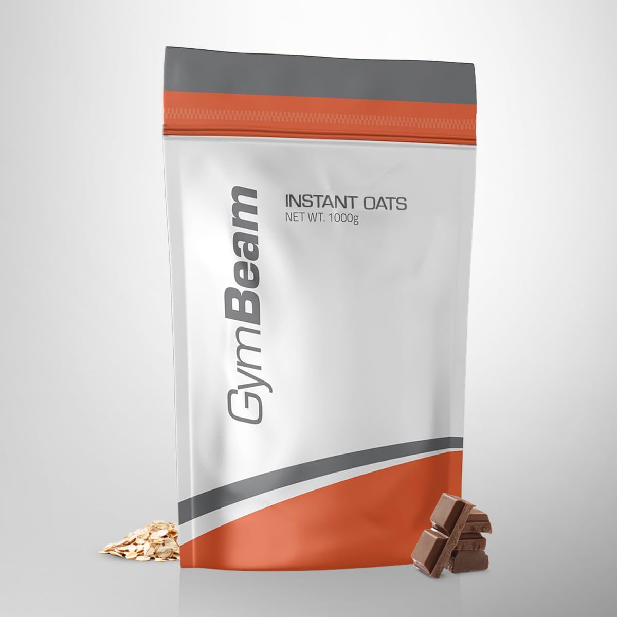 GymBeam Avena Istantanea 1000 g Farina Cioccolato Fibre Proteine
