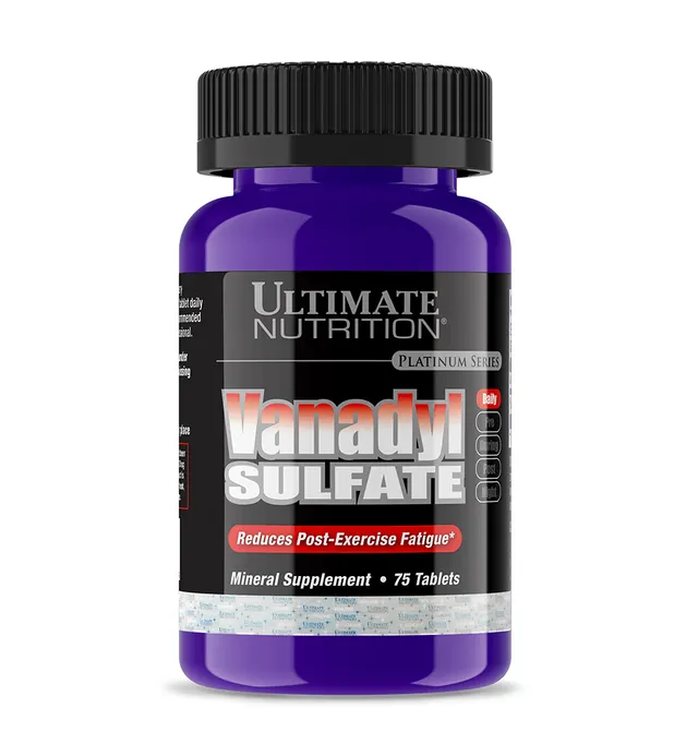 Ultimate Nutrition Health Vanadil Solfato Integratore Minerale