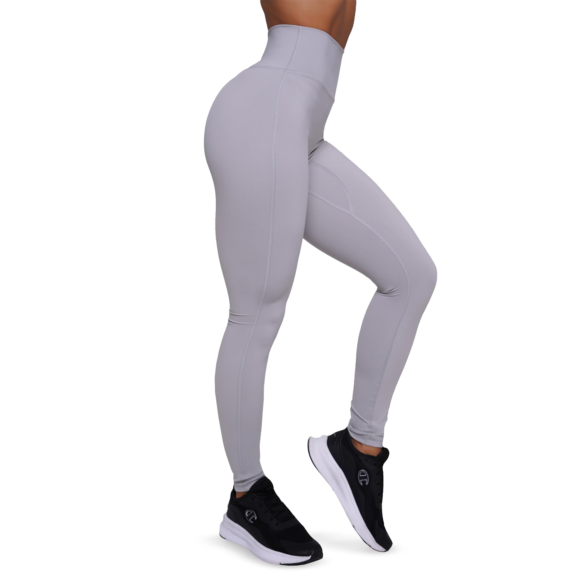 GymBeam Fit Leggings Donna Nero M Vita Alta Stretch
