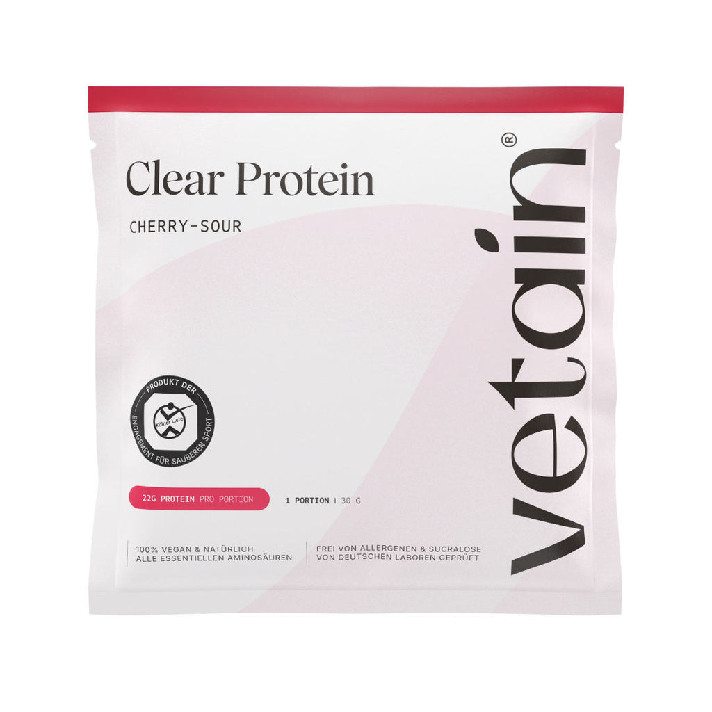 Vetain Proben Clear Protein Sample 30 g Proteine Vegane