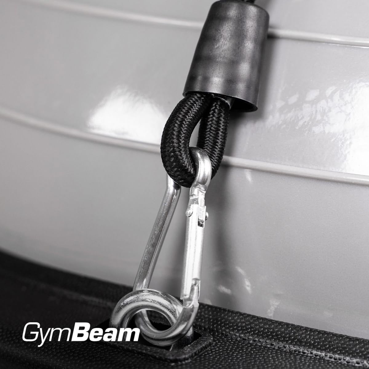 GymBeam Half Balance Ball palla equilibrio mezza sfera con elastici