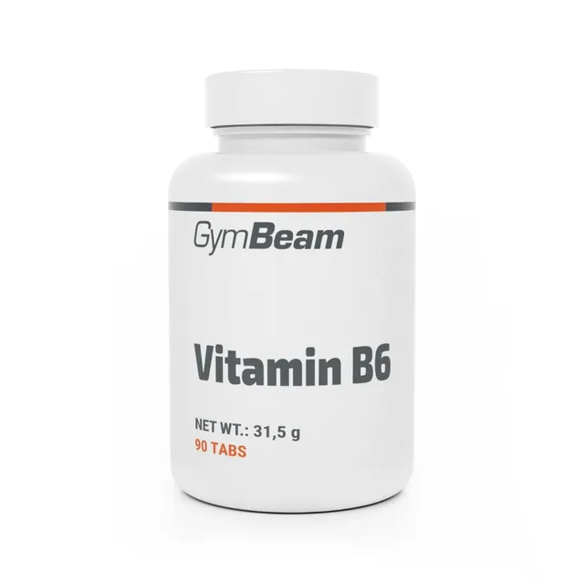 GymBeam Vitamina B6 90 Compresse Integratore Piridossina Fatica